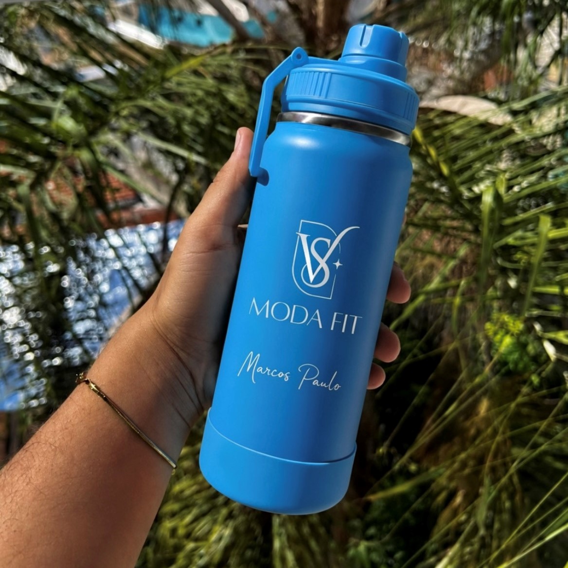 Garrafa Aço Inox - Termica Personalizada 600ml-700ml